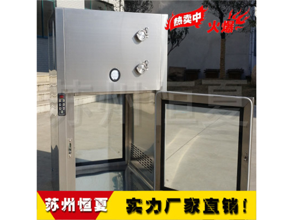 304不銹鋼傳遞窗機械電子互鎖實驗室醫(yī)用紫外燈消毒