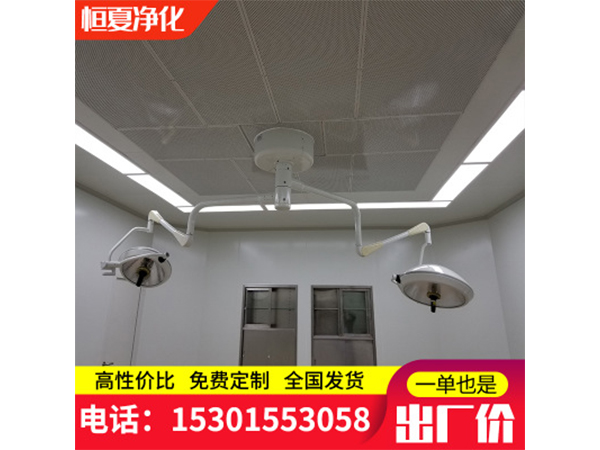 醫(yī)院手術室層流天花百級千級萬級專業(yè)潔凈送風天花凈化層流罩訂做